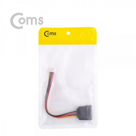 디바이스마트,케이블/전선 > PC/네트워크/통신 케이블 > SATA/HDD 케이블,Coms,SATA 전원 케이블(Mini 4P 변환) 15cm / SATA(M) / Mini 4P[ND626],15cm / SATA(M) / Mini 4P