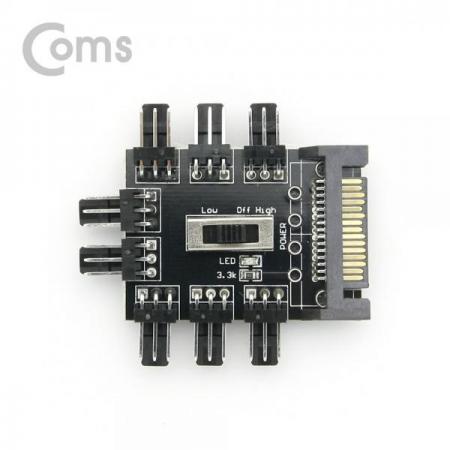 디바이스마트,케이블/전선 > PC/네트워크/통신 케이블 > SATA/HDD 케이블,Coms,전원(12V) 분배 변환기, SATA 전원 to 3P 전원 x 8[BT334],SATA 전원 to 3P 전원 x 8