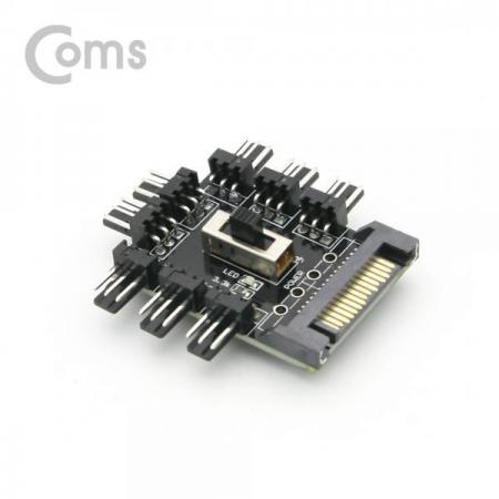 디바이스마트,케이블/전선 > PC/네트워크/통신 케이블 > SATA/HDD 케이블,Coms,전원(12V) 분배 변환기, SATA 전원 to 3P 전원 x 8[BT334],SATA 전원 to 3P 전원 x 8