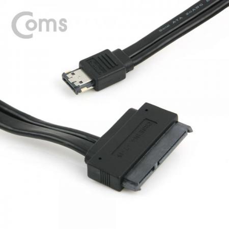 디바이스마트,케이블/전선 > PC/네트워크/통신 케이블 > SATA/HDD 케이블,Coms,SATA 하드(HDD) 케이블(Power eSATA 5V/12A to SATA 22P) 50cm[ND557],Power eSATA 5V/12A to SATA 22P/50cm