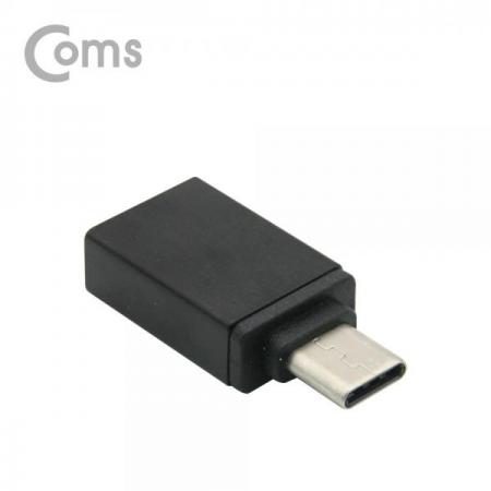 디바이스마트,케이블/전선 > USB 케이블 > OTG(FM) > USB C타입 OTG,Coms,USB3.1 (Type C) OTG 젠더(C M/3.0 F), Short/Black[BT093],OTG 젠더(C M/3.0 F)/Short/Black