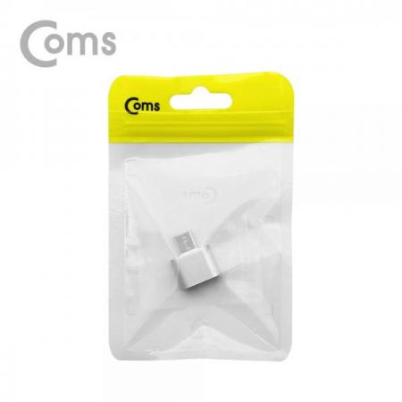 디바이스마트,케이블/전선 > USB 케이블 > OTG(FM) > USB C타입 OTG,Coms,USB 3.1 (Type C) OTG 젠더(C M/2.0 F), Short/Silver[BT191],OTG 젠더(C M/2.0 F)/Short/Silver