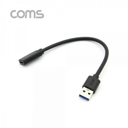 디바이스마트,케이블/전선 > USB 케이블 > OTG(FM) > USB C타입 OTG,Coms,USB 3.1(Type C) 젠더/케이블, USB 3.0 A(M)/C(F) 20cm[BT253],젠더/케이블/USB 3.0 A(M)/C(F) 20cm