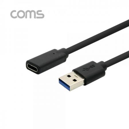 디바이스마트,케이블/전선 > USB 케이블 > OTG(FM) > USB C타입 OTG,Coms,USB 3.1(Type C) 젠더/케이블, USB 3.0 A(M)/C(F) 20cm[BT253],젠더/케이블/USB 3.0 A(M)/C(F) 20cm