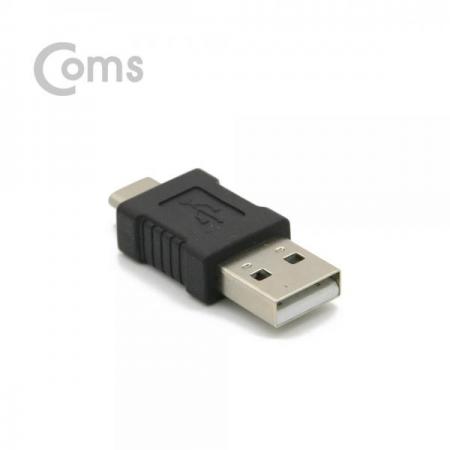 디바이스마트,케이블/전선 > USB 케이블 > OTG(FM) > USB C타입 OTG,Coms,USB 3.1(Type C) 젠더(USB 2.0 AM) - Black[ID030],젠더/USB 2.0 AM/Black