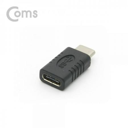 디바이스마트,케이블/전선 > USB 케이블 > OTG(FM) > USB C타입 OTG,Coms,USB 3.1 Type C 젠더(연장 M/F, 일체형) Short / 일자형[ID034],젠더/연장 M/F/일체형/Short / 일자형