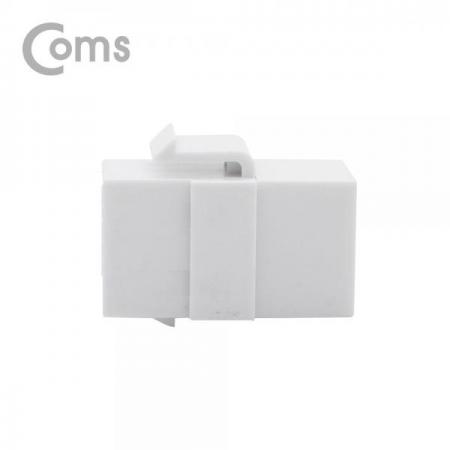 디바이스마트,커넥터/PCB > 플러그/잭 > 매입형 소켓 > 키스톤잭/패널마운트,Coms,USB 3.1 젠더(Type C) (F/F), 일체형/키스톤잭/월플레이트 / White[NA509],일체형/키스톤잭/월플레이트 / White