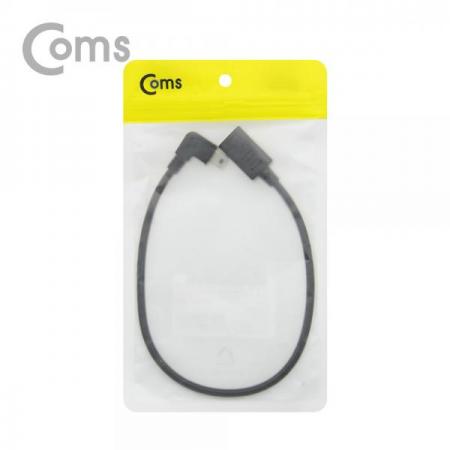 디바이스마트,케이블/전선 > USB 케이블 > OTG(FM) > USB C타입 OTG,Coms,USB 3.1 Type C 젠더 - Mini 5P(M) 좌향꺾임(꺽임) / Type C(F) 30cm[NA555],Mini 5P(M) 좌향꺾임(꺽임) / Type C(F) 30cm