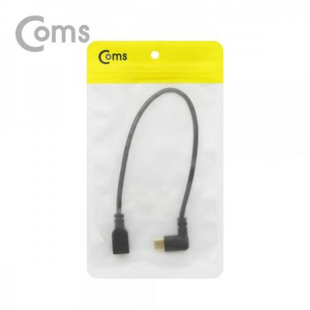 디바이스마트,케이블/전선 > USB 케이블 > OTG(FM) > USB C타입 OTG,Coms,USB 3.1 젠더 (Type C) 측면꺾임(꺽임) / Mini 5Pin (M/F) 25cm[NA690],측면꺾임(꺽임) / Mini 5Pin (M/F) /25cm