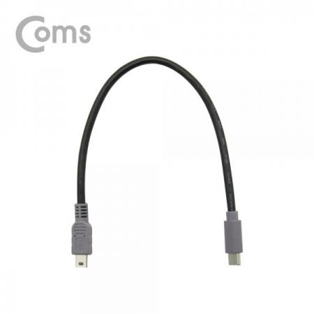 디바이스마트,케이블/전선 > USB 케이블 > OTG(FM) > USB C타입 OTG,Coms,USB 3.1(Type C) 케이블/ Type C(M)/Mini 5P(M) / 20cm[NT914], USB 3.1/케이블/CTYPE/Mini 5P