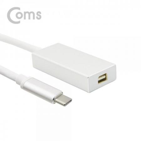 디바이스마트,컴퓨터/모바일/가전 > 네트워크/케이블/컨버터/IOT > 리피터/젠더/전원 케이블 > 컨버터,Coms,USB 3.1 컨버터(Type C) Mini DP 변환, 16cm / 4K2K 60Hz / Type C(M) to Mini DP(F)[BT109],Mini DP 변환/16cm / 4K2K 60Hz / Type C(M) to Mini DP(F)