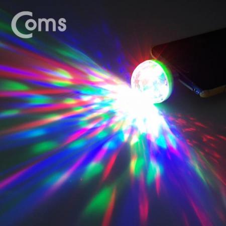 디바이스마트,LED/LCD > LED 인테리어조명 > USB 램프,Coms,휴대용 LED 미러볼 / USB 램프(미니) / 파티조명 / 노래방조명 / 4W [BB563],사이즈 : 40x40x30mm / 전원 : 5V , 4WUSB 전원으로 전원 공급해서 사용