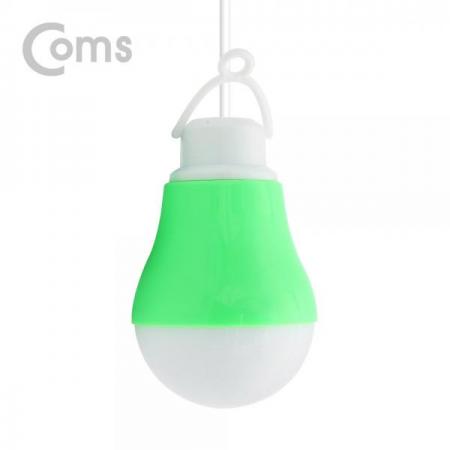 디바이스마트,LED/LCD > LED 인테리어조명 > USB 램프,Coms,USB 램프(전구형), Green/5V 5W, 캠핑용 1M[ND740],사이즈 : 60x60x90mm / 전원 : 5V , 5W / 색상 : 화이트(White)
