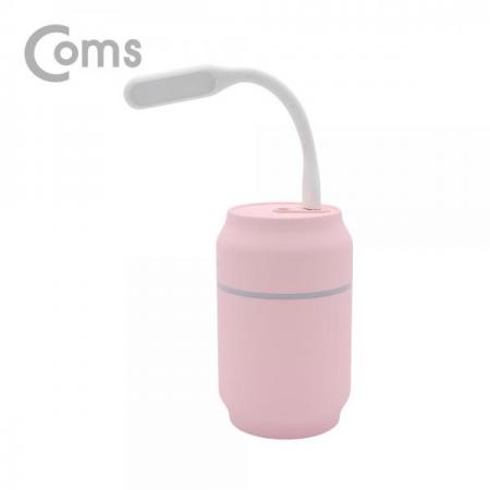 디바이스마트,컴퓨터/모바일/가전 > 가전/생활용품 > 계절가전 > 가습기/제습기,Coms,멀티 USB 가습기(가습기+선풍기+LED 라이트) Pink[MC343],가습기+선풍기+LED 라이트/Pink