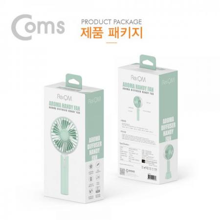 디바이스마트,컴퓨터/모바일/가전 > 가전/생활용품 > 계절가전 > 선풍기/냉풍기,Coms,리큐엠 아로마(디퓨저) 핸디선풍기 / 네이비[CS4459],핸디선풍기 / 네이비