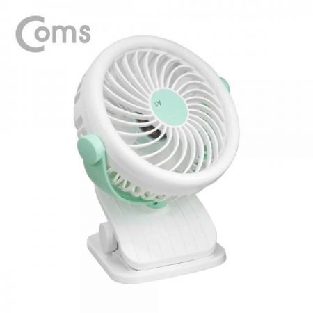 디바이스마트,컴퓨터/모바일/가전 > 가전/생활용품 > 계절가전 > 선풍기/냉풍기,Coms,USB 선풍기 / 집게형 토이네도 / 스탠드 / 3단계 풍량조절 / 충전식[ID053],집게형 토이네도 / 스탠드 / 3단계 풍량조절 / 충전식