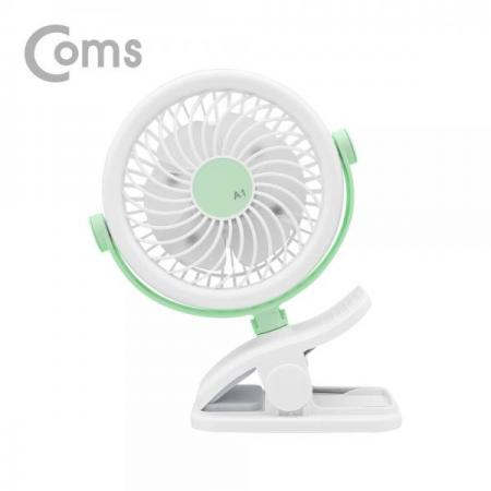 디바이스마트,컴퓨터/모바일/가전 > 가전/생활용품 > 계절가전 > 선풍기/냉풍기,Coms,USB 선풍기 / 집게형 토이네도 / 스탠드 / 3단계 풍량조절 / 충전식[ID053],집게형 토이네도 / 스탠드 / 3단계 풍량조절 / 충전식