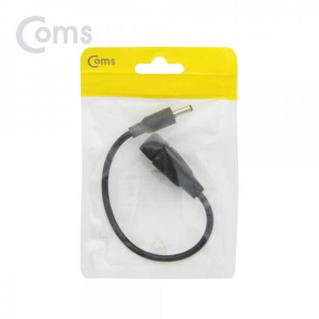 디바이스마트,케이블/전선 > USB 케이블 > 충전케이블(MM) > DC 전원 충전케이블,Coms,USB 전원 젠더 (USB F to DC 3.5/1.3 M) 20cm [BB965],USB F to DC 3.5/1.3 M/20cm