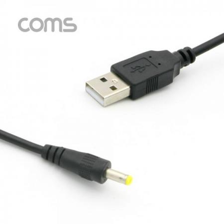 디바이스마트,케이블/전선 > USB 케이블 > 충전케이블(MM) > DC 전원 충전케이블,Coms,USB 전원 젠더/케이블 (USB M to DC 4.0/1.7 M) 1.5M[ND939],USB M to DC 4.0/1.7 M/1.5M