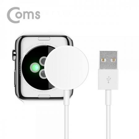 디바이스마트,컴퓨터/모바일/가전 > 스마트폰/스마트기기 > 충전기/보조배터리 > 일반충전기,Coms,스마트워치 충전패드 / USB 케이블 2M[IF243],충전패드 / USB 케이블/2M