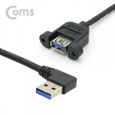 디바이스마트,케이블/전선 > USB 케이블 > 패널마운트(MF) 케이블,Coms,USB 포트 / USB 3.0 연장 케이블 25cm / MF형, 브라켓 연결용, 판넬형, 우향꺾임(꺽임)[NE774],25cm / MF형/브라켓 연결용/판넬형/우향꺾임(꺽임)
