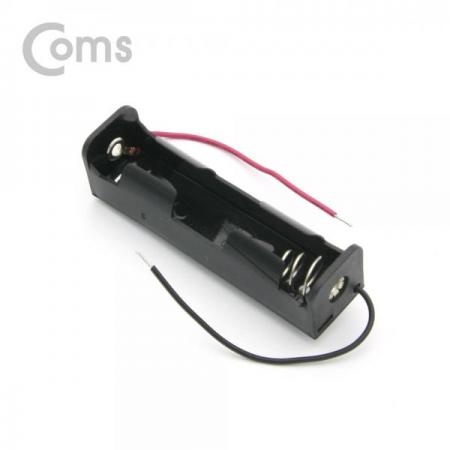 디바이스마트,전원/파워/배터리 > 배터리/배터리홀더 > 배터리홀더 > 18650 배터리 홀더,Coms,건전지 홀더/배터리 홀더, 18650 x 1ea, 2선전원 / 8cm [BF106],건전지 홀더/배터리 홀더/18650 x 1ea/2선전원 / 8cm