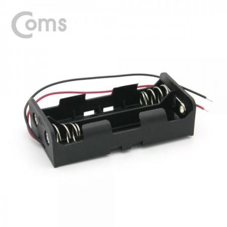 디바이스마트,전원/파워/배터리 > 배터리/배터리홀더 > 배터리홀더 > 18650 배터리 홀더,Coms,건전지 홀더/배터리 홀더, 18650 x 2ea, 2선전원 / 15cm [BF107],건전지 홀더/배터리 홀더/18650 x 2ea/2선전원 / 15cm