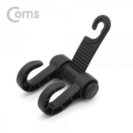 디바이스마트,컴퓨터/모바일/가전 > 게임/취미/캠핑용품 > 차량내부용품 > 실내용품,Coms,차량용 다용도 걸이(가방고리형/Dual), 좌석 헤드레스트 거치대[BT239], 차량용 다용도 걸이/가방고리형/Dual/좌석 헤드레스트 거치대