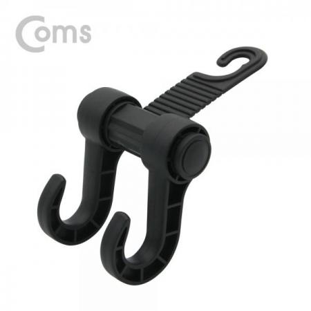 디바이스마트,컴퓨터/모바일/가전 > 게임/취미/캠핑용품 > 차량내부용품 > 실내용품,Coms,차량용 다용도 걸이(가방고리형/Dual), 좌석 헤드레스트 거치대[BT239], 차량용 다용도 걸이/가방고리형/Dual/좌석 헤드레스트 거치대