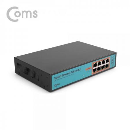 디바이스마트,컴퓨터/모바일/가전 > 네트워크/케이블/컨버터/IOT > 인터넷공유기/허브/랜카드 > 스위치 허브,Coms,8포트 기가비트 GbE PoE 스위치허브 10/100/1000Mbps[PR2185], 8포트 /기가비트/ GbE PoE/ 스위치허브/ 10/100/1000Mbps