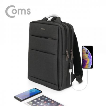 디바이스마트,컴퓨터/모바일/가전 > 노트북ㆍ태블릿 > 노트북용 가방 > 배낭/여행용,Coms,노트북 백팩 / 가방 / USB 충전 [BF109], 노트북 백팩 / 가방 / USB 충전