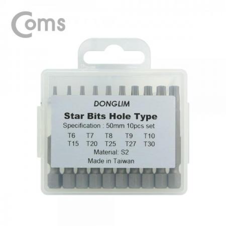 디바이스마트,수공구/전자공구/전동공구 > 작업공구 > 드라이버류 > 드라이버,Coms,오미 별비트세트/ T6~T30 / 50mm / 10pcs[YT2135],오미 별비트세트/ T6~T30 / 50mm / 10pcs
