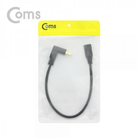 디바이스마트,케이블/전선 > 영상/음향 케이블 > 디스플레이포트 케이블,Coms,디스플레이 포트 젠더 변환 DP(M) 상향꺾임(꺽임) / Mini DP(F) 30cm/DisplayPort[NT602], 디스플레이 포트 젠더 변환/ DP(M) 상향꺾임(꺽임) / Mini DP(F) 30cm/DisplayPort