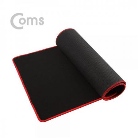 디바이스마트,컴퓨터/모바일/가전 > 키보드/마우스 > 마우스패드 > 장패드,Coms,마우스 패드(장패드), 적색띠 - 60 x 30cm, 두께 5mm[BT429],마우스 패드(장패드)/적색띠/ 60 x 30cm/두께 5mm