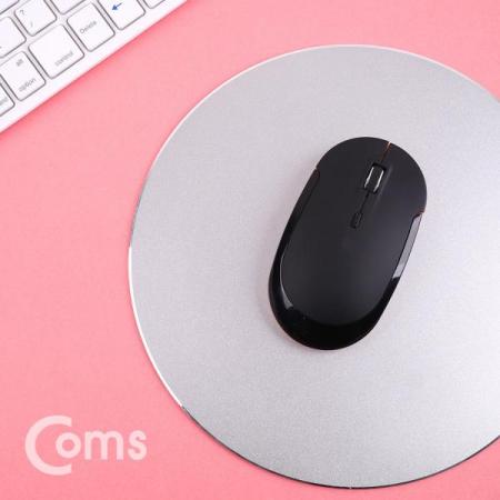 디바이스마트,컴퓨터/모바일/가전 > 키보드/마우스 > 마우스패드 > 마우스패드,Coms,알루미늄 마우스 패드 / 원형 패드 / 220mm[IF104], 알루미늄 마우스 패드 / 원형 패드 / 220mm