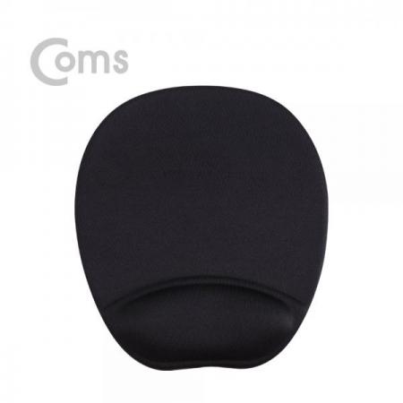 디바이스마트,컴퓨터/모바일/가전 > 키보드/마우스 > 마우스패드 > 손목보호패드,Coms,마우스 패드 (손목보호형) 원형, 검정[SM460], 마우스 패드/손목보호형//원형/검정