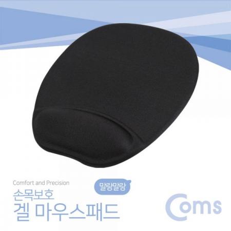 디바이스마트,컴퓨터/모바일/가전 > 키보드/마우스 > 마우스패드 > 손목보호패드,Coms,마우스 패드 (손목보호형) 원형, 검정[SM460], 마우스 패드/손목보호형//원형/검정