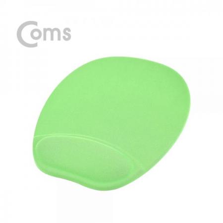 디바이스마트,컴퓨터/모바일/가전 > 키보드/마우스 > 마우스패드 > 손목보호패드,Coms,마우스 패드 (손목보호형) 원형, 그린[SM461], 마우스 패드/손목보호형/원형/그린