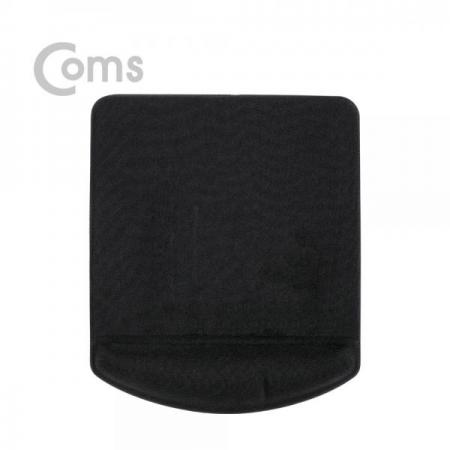 디바이스마트,컴퓨터/모바일/가전 > 키보드/마우스 > 마우스패드 > 손목보호패드,Coms,마우스 패드 (손목보호형) 사각형, 검정[SM462], 마우스 패드/손목보호형/사각형/검정