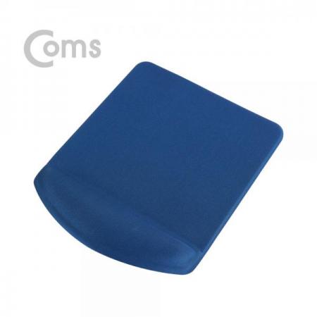 디바이스마트,컴퓨터/모바일/가전 > 키보드/마우스 > 마우스패드 > 손목보호패드,Coms,마우스 패드 (손목보호형) 사각형, 파랑[SM463], 마우스 패드/손목보호형/사각형/파랑