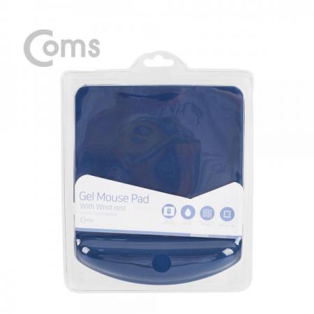 디바이스마트,컴퓨터/모바일/가전 > 키보드/마우스 > 마우스패드 > 손목보호패드,Coms,마우스 패드 (손목보호형) 사각형, 파랑[SM463], 마우스 패드/손목보호형/사각형/파랑