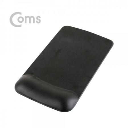 디바이스마트,컴퓨터/모바일/가전 > 키보드/마우스 > 마우스패드 > 손목보호패드,Coms,마우스 패드 (손목보호형) LONG 사각형, 검정[SM464], 마우스 패드/손목보호형/LONG 사각형/검정