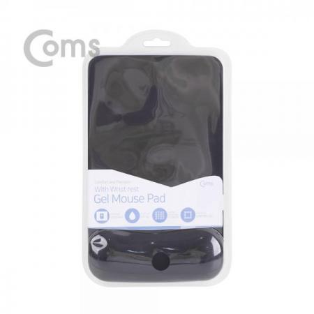 디바이스마트,컴퓨터/모바일/가전 > 키보드/마우스 > 마우스패드 > 손목보호패드,Coms,마우스 패드 (손목보호형) LONG 사각형, 검정[SM464], 마우스 패드/손목보호형/LONG 사각형/검정