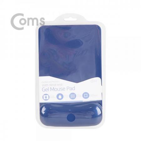 디바이스마트,컴퓨터/모바일/가전 > 키보드/마우스 > 마우스패드 > 손목보호패드,Coms,마우스 패드 (손목보호형) LONG 사각형, 파랑[SM465], 마우스 패드/손목보호형/LONG 사각형/파랑