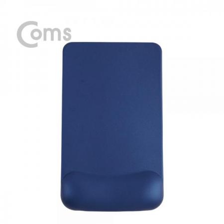 디바이스마트,컴퓨터/모바일/가전 > 키보드/마우스 > 마우스패드 > 손목보호패드,Coms,마우스 패드 (손목보호형) LONG 사각형, 파랑[SM465], 마우스 패드/손목보호형/LONG 사각형/파랑