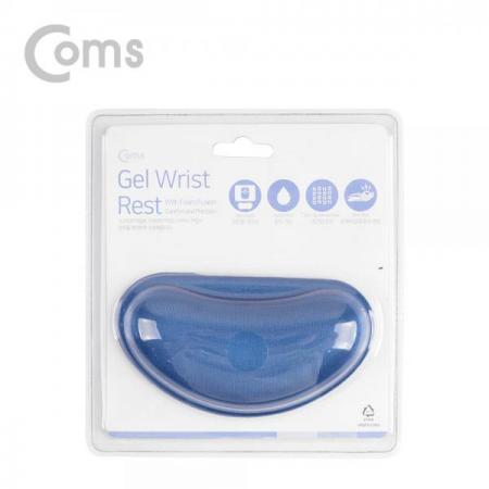 디바이스마트,컴퓨터/모바일/가전 > 키보드/마우스 > 마우스패드 > 손목보호패드,Coms,젤타입 손목 보호대 (패브릭 커버) 파랑[SM476], 젤타입 손목 보호대/패브릭 커버/파랑