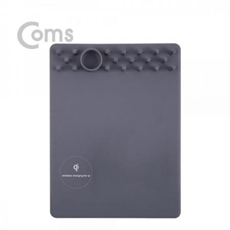 디바이스마트,컴퓨터/모바일/가전 > 스마트폰/스마트기기 > 충전기/보조배터리 > 무선충전기,Coms,마우스 패드(스마트폰 무선충전)[IF156], 마우스 패드/스마트폰 무선충전