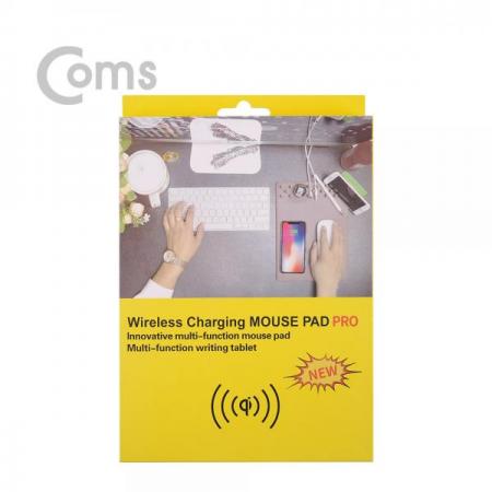 디바이스마트,컴퓨터/모바일/가전 > 스마트폰/스마트기기 > 충전기/보조배터리 > 무선충전기,Coms,마우스 패드(스마트폰 무선충전)[IF156], 마우스 패드/스마트폰 무선충전