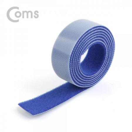 디바이스마트,컴퓨터/모바일/가전 > 네트워크/케이블/컨버터/IOT > 네트워크 자재/공구/타이 > 케이블타이/몰드,Coms,벨크로 타이(100mm x 20mm) Blue / 케이블정리 / 전선정리[BT350],100mm x 20mm/Blue / 케이블정리 / 전선정리