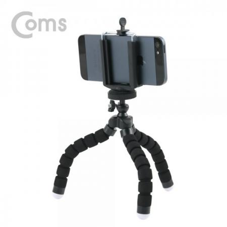 디바이스마트,컴퓨터/모바일/가전 > 스마트폰/스마트기기 > 모바일 주변기기 > 셀카봉/셀카렌즈,Coms,플렉시블 삼각대 (관절형 / 스마트폰가이드) / 스폰지재질 / BLACK[NA013],관절형 / 스마트폰가이드/ 스폰지재질 / BLACK